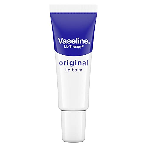 Vaseline Lippenbalsam Original schützt die Lippen vor dem Austrocknen hergestellt mit 100% reiner Vaseline 10 g (1er Pack)