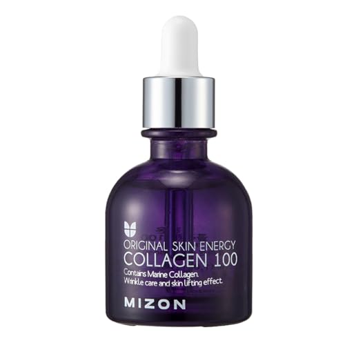 [MIZON] COLLAGEN 100 (30 ml) Koreanische Hautpflege – Straffendes Kollagenserum mit Adenosin & Peptiden – Anti-Aging Pflege für empfindliche Haut – Feuchtigkeitszufuhr – Natürliche Inhaltsstoffe