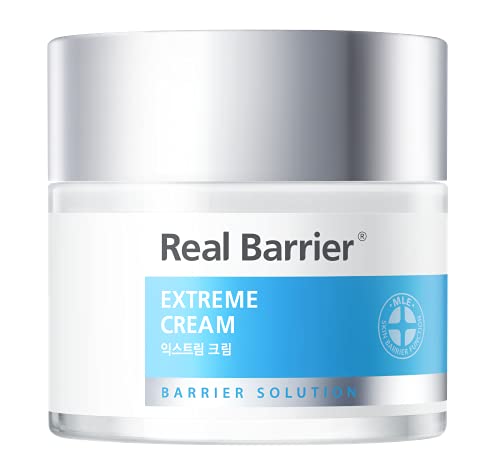 Real Barrier Extreme Cream 50ml, Spendet Feuchtigkeit bis zu 72 Stunden, Hautbarriere stärkende Gesichtscreme für Empfindliche & Trockene Haut, Koreanische Gesichtspflege, Ceramide, Hyaluronsäure