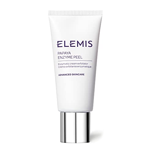 Elemis Papaya Enzym Peeling Maske, Exfoliationscreme, Reinigt Sanft, Revitalisiert Und Glättet Müde Haut, Nicht-abrasives Creme-peeling Für Einen Strahlenden Teint, Geeignet Für Alle Hauttypen, 50ml