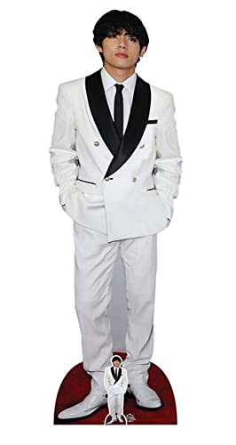 Bangtan Boys BTS Pappaufsteller V White Jacket Kim Tae-Hyung