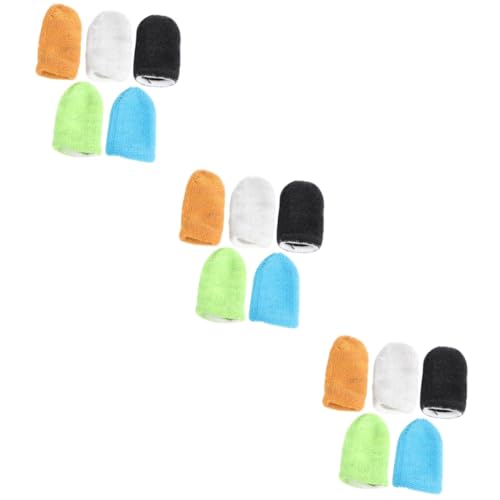 Artibetter 15 Stk Finger abdecken schweißfeste Wildfingerhüllen Fingerabdeckungen Gaming-Fingerhülle protect schutzzelt decor Lebensmittelhandschuhe Spielfingerabdeckung Spiel mit den Fingern