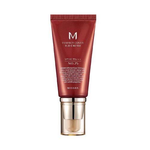 MISSHA M Perfect Cover BB Creme SPF42 PA +++, 25 Warmbeige, 50 ml