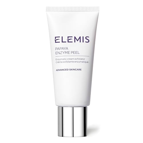 Elemis Papaya Enzym Peeling Maske, Exfoliationscreme, Reinigt Sanft, Revitalisiert Und Glättet Müde Haut, Nicht-abrasives Creme-peeling Für Einen Strahlenden Teint, Geeignet Für Alle Hauttypen, 50ml