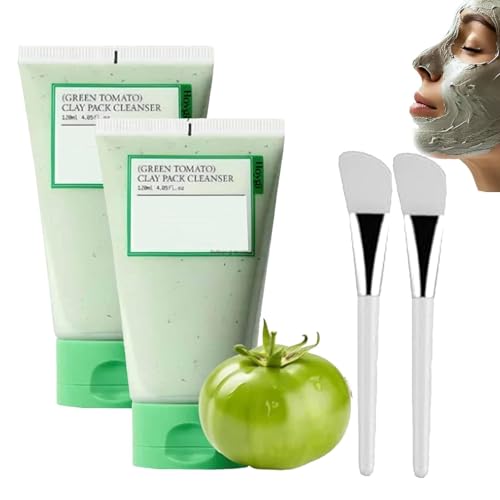 Fully Green Tomato Clay Mask, Green Tomato Clay Mask Cleanser, Green Tomato Pack Cleanser Clay Mask, Koreanische Green Tomato Clay Mask, Face Mask Korean, Blackhead Remover Mask