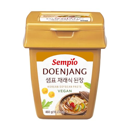Sempio Doenjang (460g) - Koreanische Sojabohnenpaste, Umami-Geschmack. Traditionelle authentische Miso-Sauce. Vegan, ohne Konservierungsstoffe