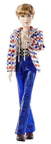 Mattel,GKC97, BTS Prestige Fashion Puppe RM, K-Pop Merch Spielzeug zum Sammeln Mehrfarbig