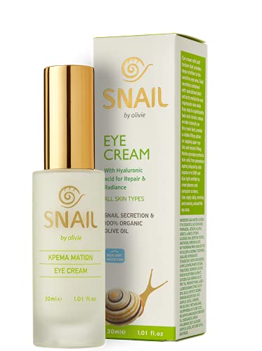 Antifalten-Augencreme mit Schneckensekret