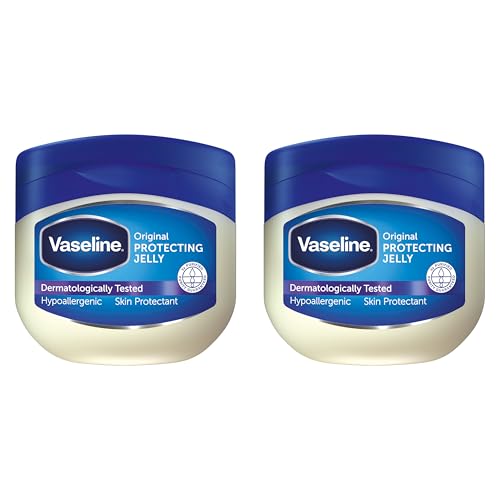 Vaseline Original Hautschutz, Hautpflege bei rissiger, trockener Haut und Ekzemen 2 x 250 ml