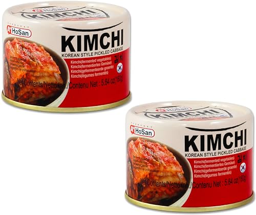 [ 2x 160g ] HOSAN Kimchi koreanisch eingelegter Kohl/KIM CHI/Kimchee