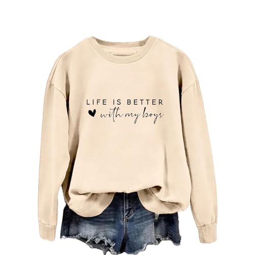 ZTFYKLIN Warehouse Deals Angebote Pullover Gehaekelt Damen Winterjacke Damen Sale Warm Pullover Kinder Mädchen 146-152 Damen Mantel Figurbetont Damen Baumwollpullover Early Prime of Day Deals
