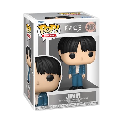 Funko Pop! Rocks: Jimin - (Like Crazy) - BTS - Vinyl-Sammelfigur - Geschenkidee - Offizielle Handelswaren - Spielzeug Für Kinder und Erwachsene - Music Fans - Modellfigur Für Sammler und Display