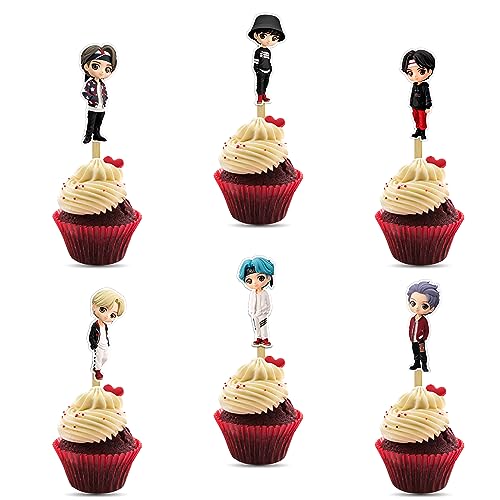 Seyal® Tny Tan (BTS) Cupcake Topper