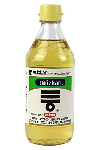 Mizkan Getreide Reisessig für Sushi (4 x 500ml) [als 1er, 4er und 10er Packung erhältlich]