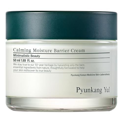 [PKY] Pyunkang Yul Beruhigende Feuchtigkeitsbarrierecreme von Pyunkang Yul, sofortige Beruhigung empfindlicher Haut, Hyaluronsäure & Ceramide für Feuchtigkeit, vegan, koreanische Hautpflege 50ml