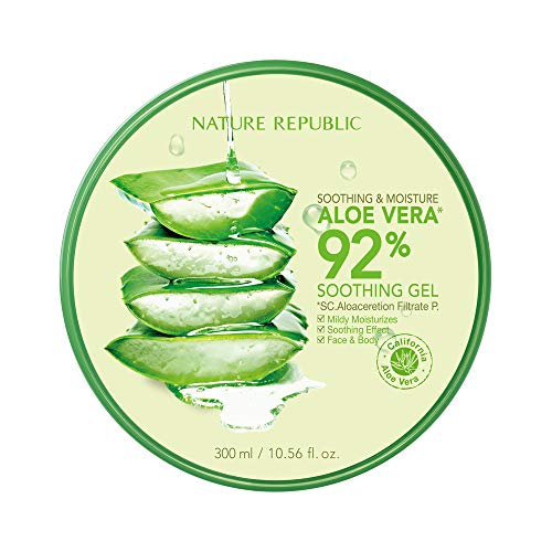 Nature Republic Soothing & Moisture Aloe Vera 92% Gel, 300 Ml , (1Er Pack)