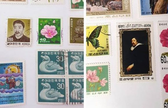 Briefmarken aus Korea – Unterschiede zwischen Nord und Süd