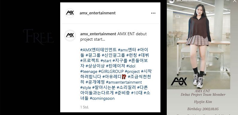 AMX Entertainment debütiert eine neue Girlband