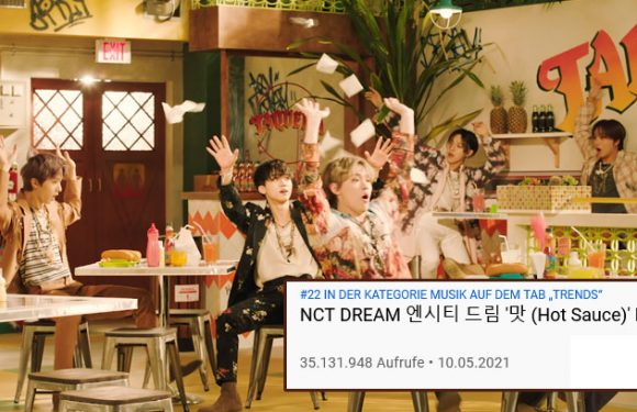 NCT Dream brechen Rekorde mit dem Release von Hot Sauce