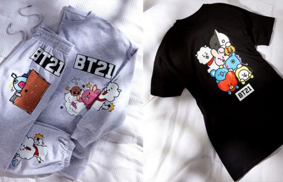 Primark Österreich verkauft derzeit BT21 Tees & Joggers