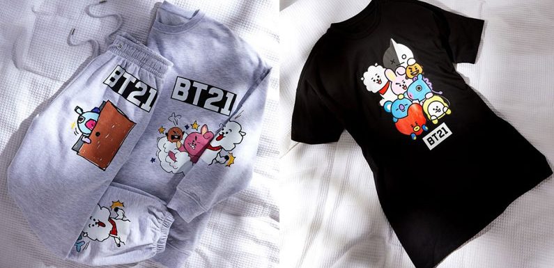 Primark Österreich verkauft derzeit BT21 Tees & Joggers