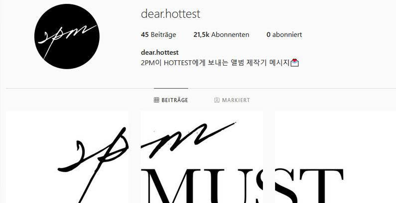 2PM-Instagram