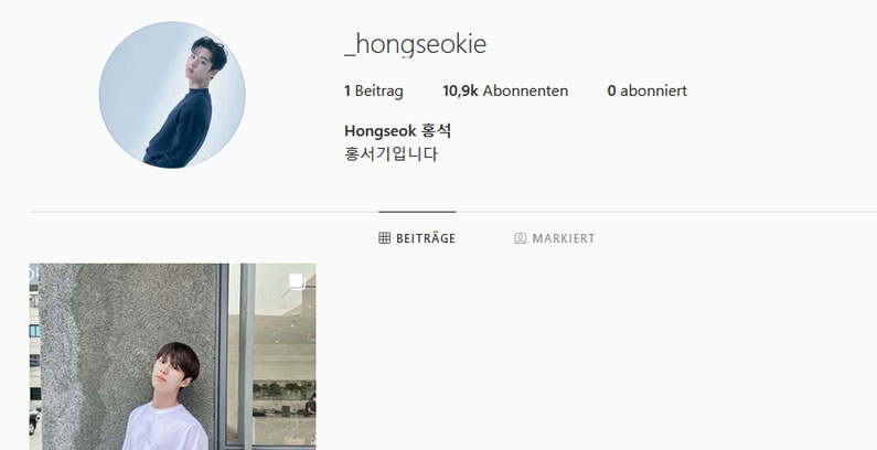 Instagram-PENTAGON-Hongseok