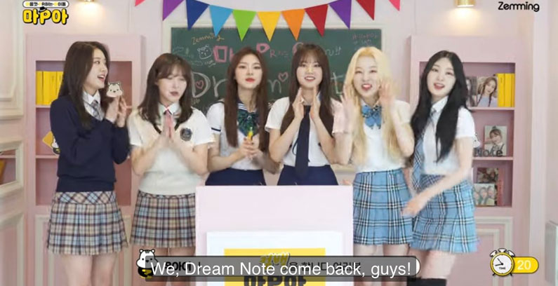 Dreamnote-Comeback