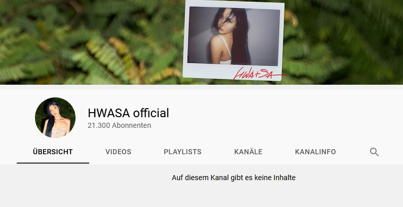 Hwasa-YouTube-Kanal