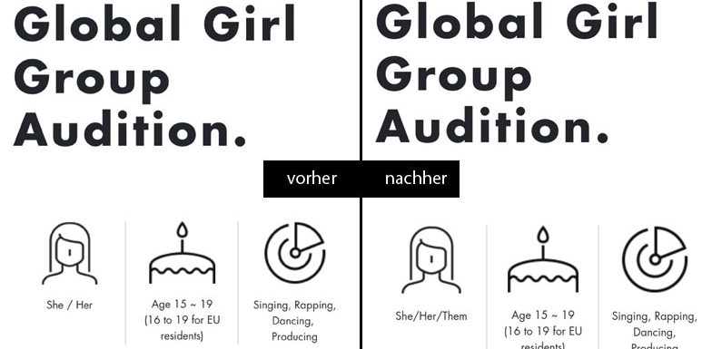 HYBE zeigt sich bei globaler Girl Group Audition besonders inklusiv