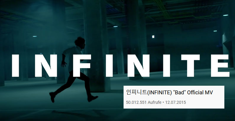 Infinite-BAD-50-Mio-Views