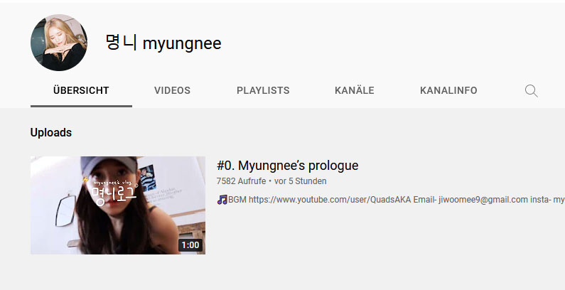 Park-Jiwoo-YouTube-Kanal