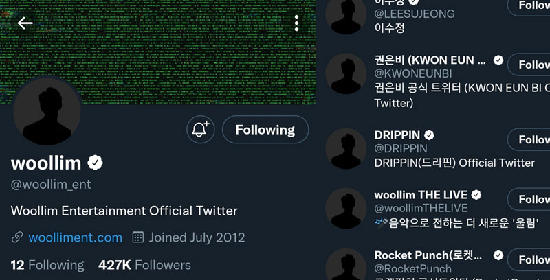 Woollim-Accounts-Icons