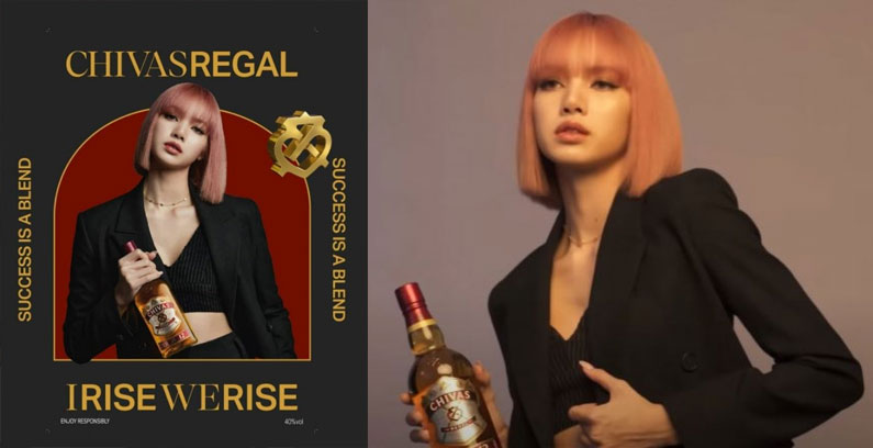 BLACKPINK-Lisa-Alkoholwerbung